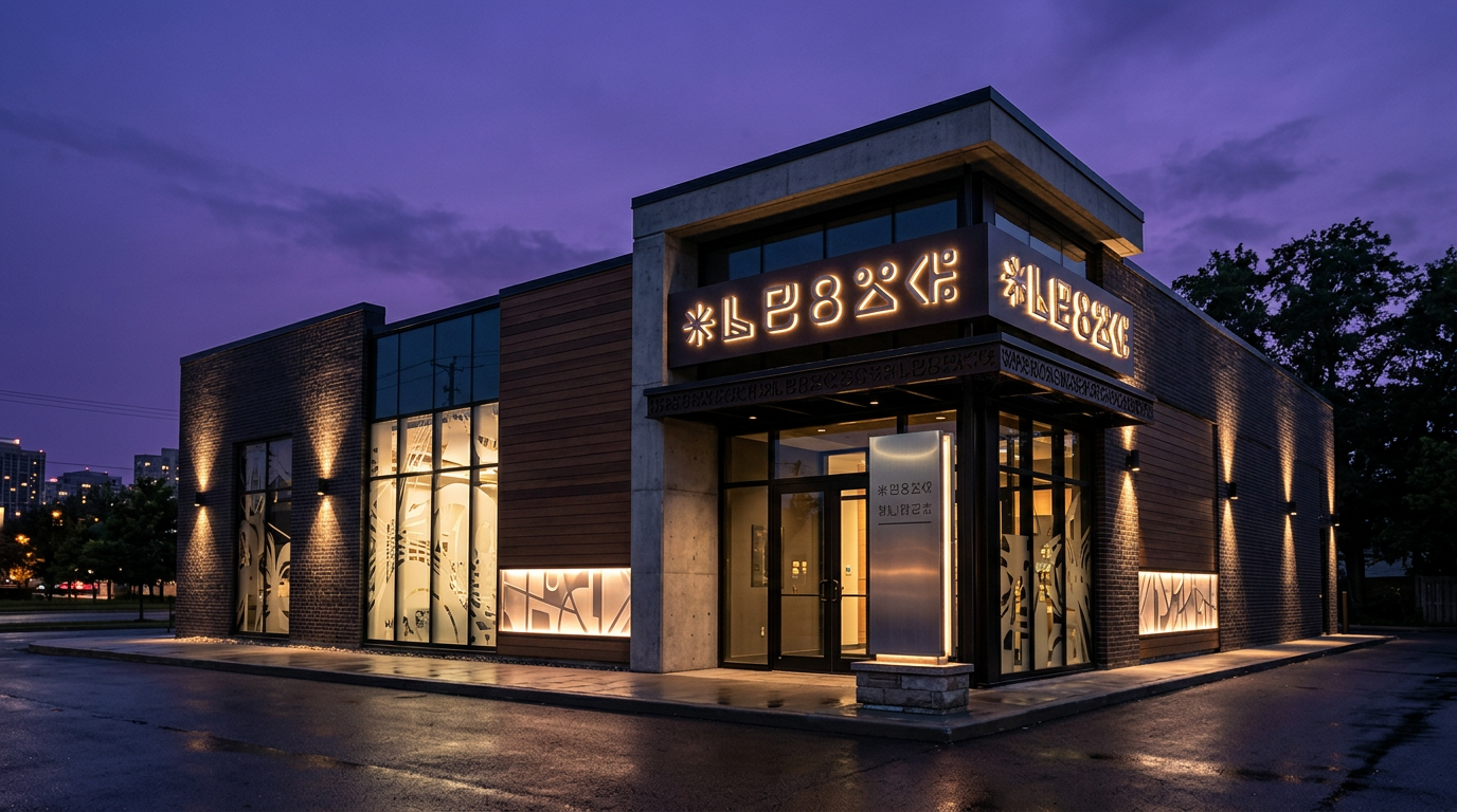 signalétique extérieure réseau franchise solutions PLV franchises reseaux BBWORKERS